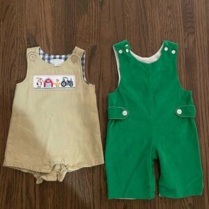 Claire & Charlie Green Kids One Piece